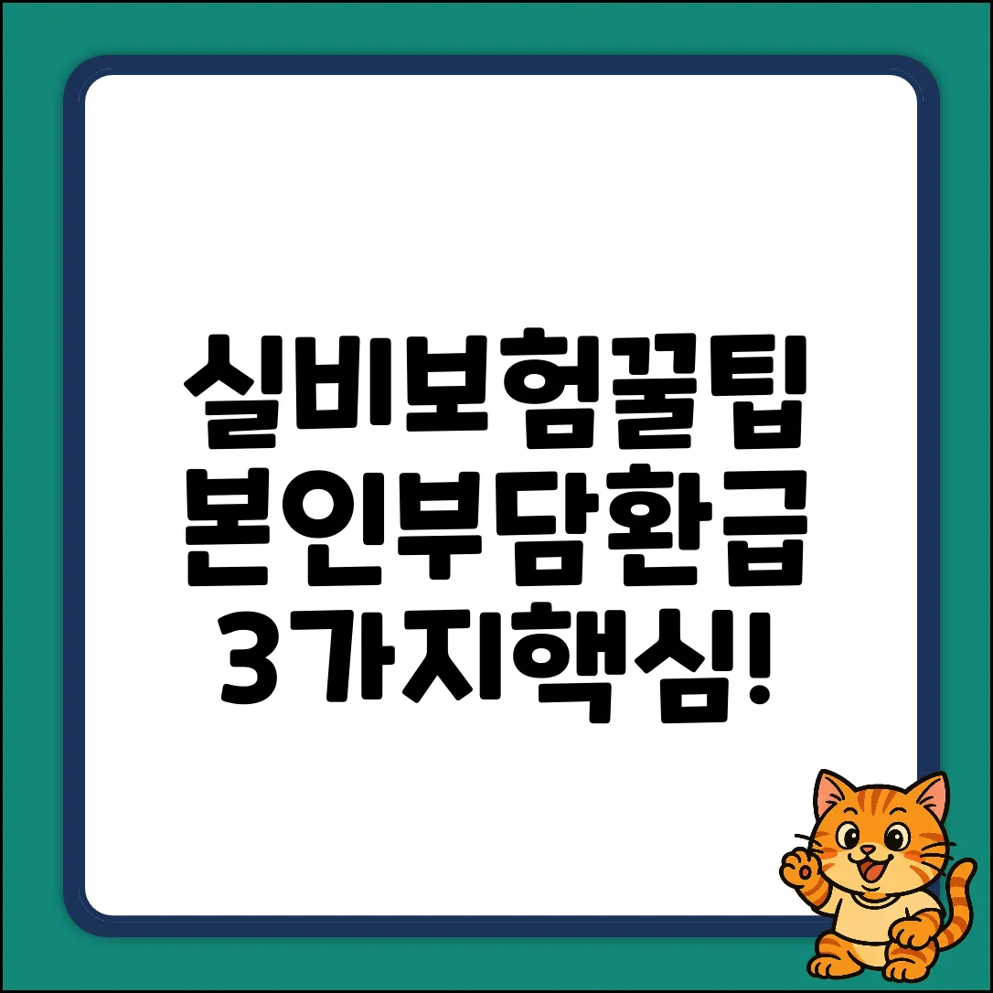 실비보험? 본인부담상한제 환급 꿀팁 3가지