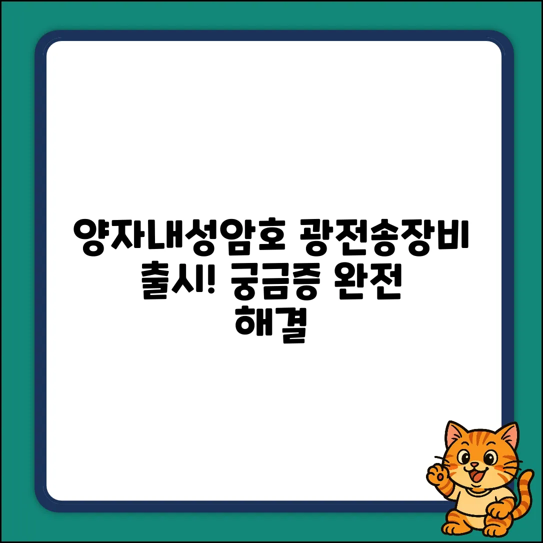 양자내성암호 광전송장비 출시 기업, 궁금증 해결!