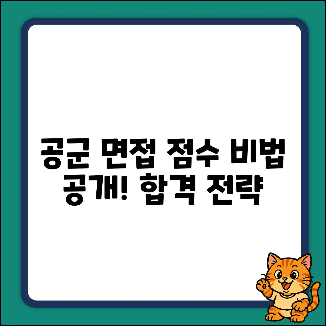 공군 면접 점수, 어떻게 매겨질까?