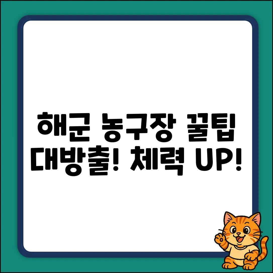 해군 체력단련장 농구장: 완벽 활용 가이드