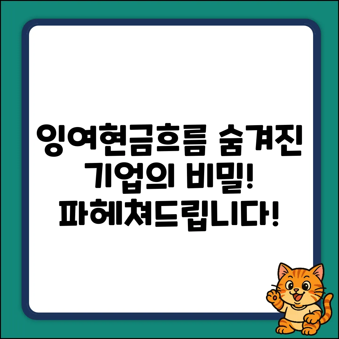 기업잉여현금흐름, 숨겨진 비밀 파헤치기!