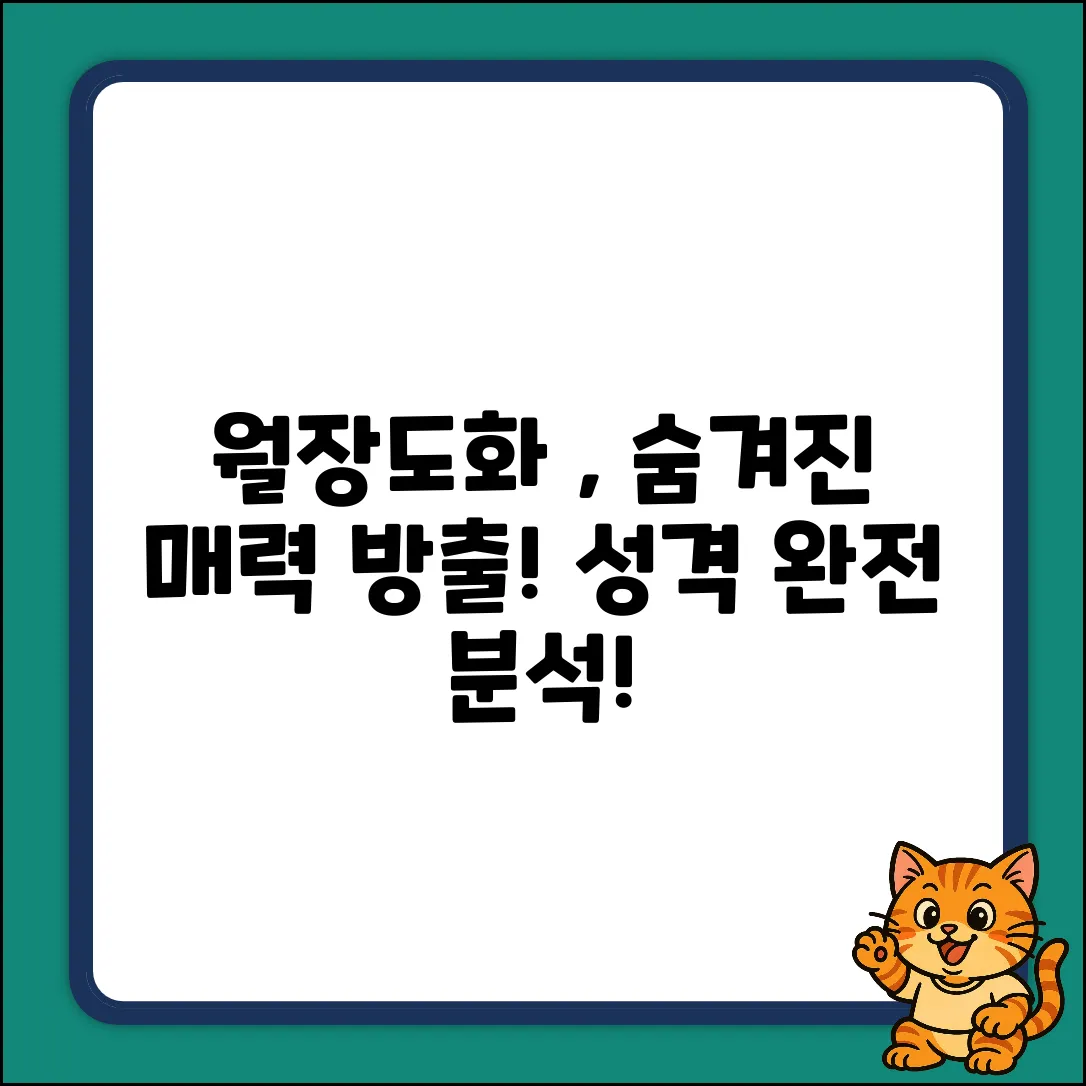 월장도화살 남자, 숨겨진 매력? 성격 분석!