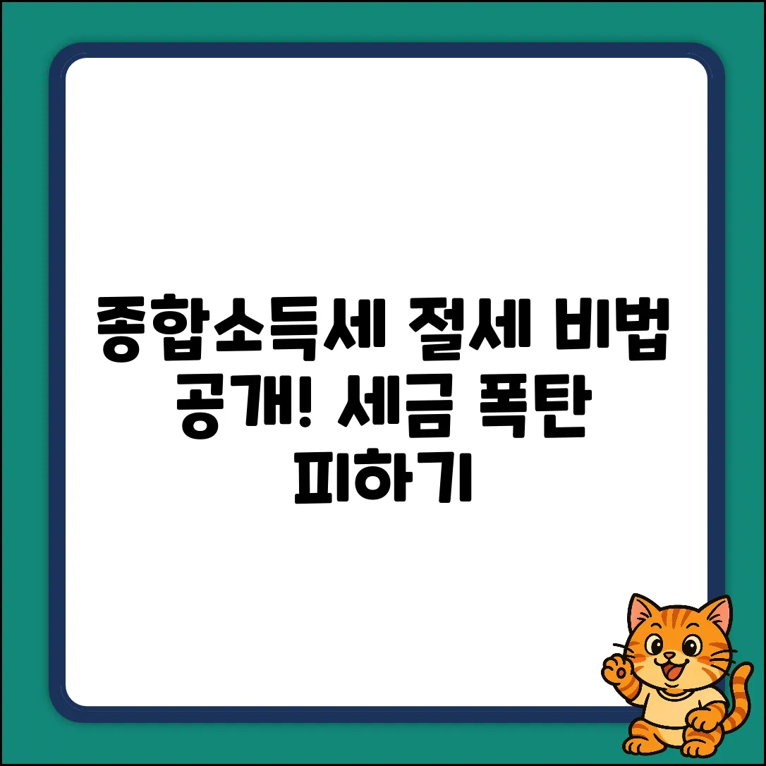 종합소득세 신고, 똑똑하게 절세하는 놀라운 방법!