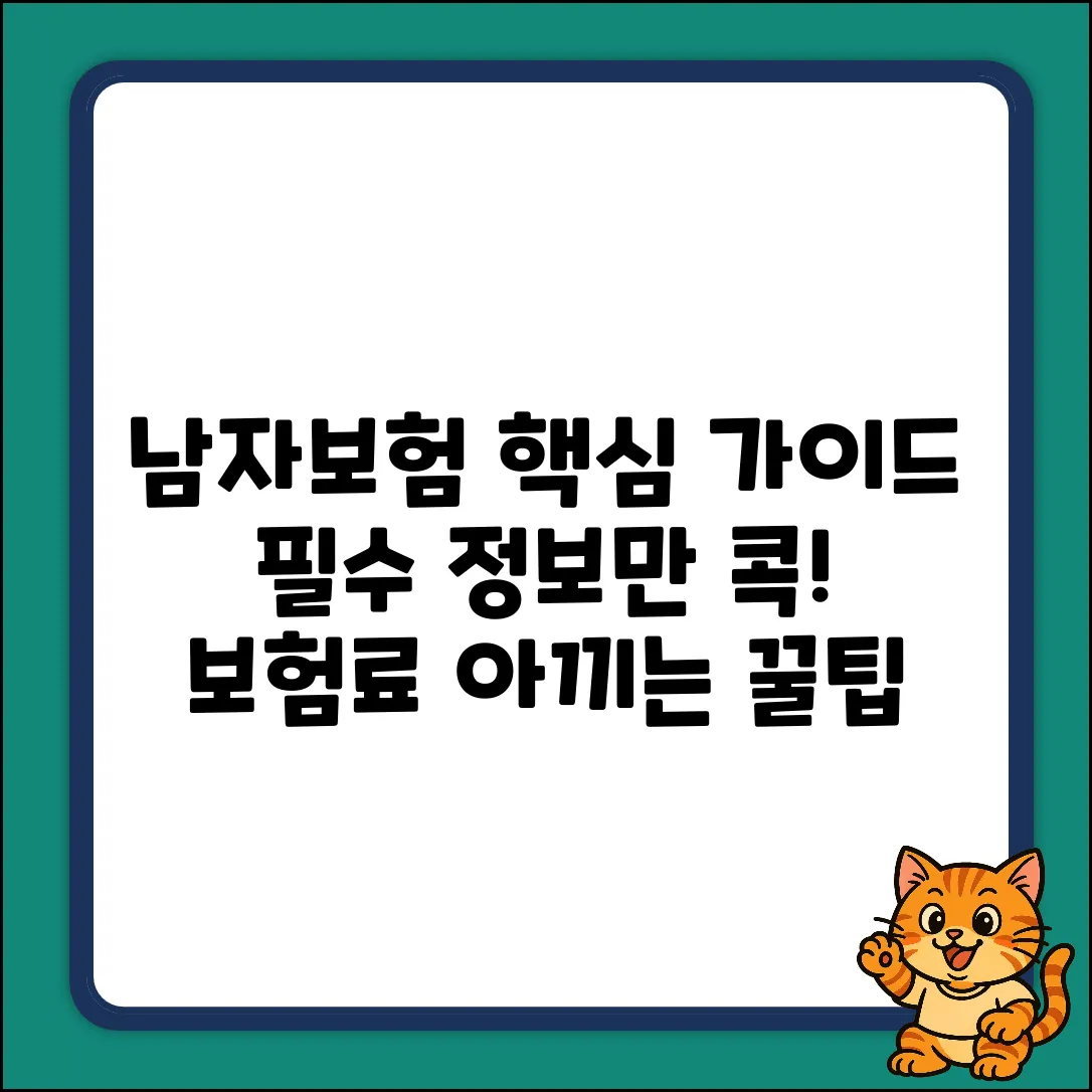 남자보험 완벽 가이드: 핵심만 콕!