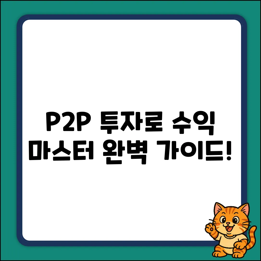 P2P 플랫폼 투자, 완벽 가이드로 수익 마스터!