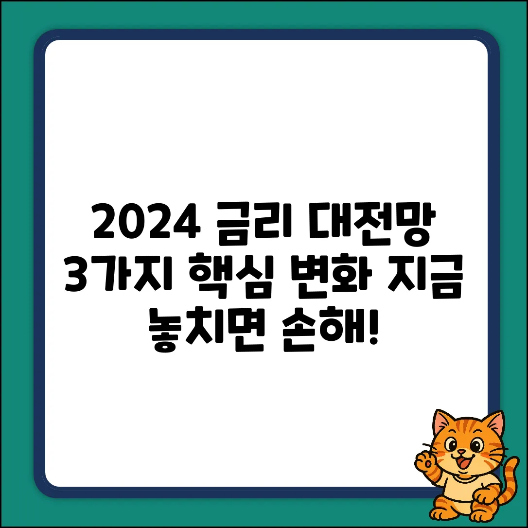 2024 이자율 전망: 3가지 핵심 변화