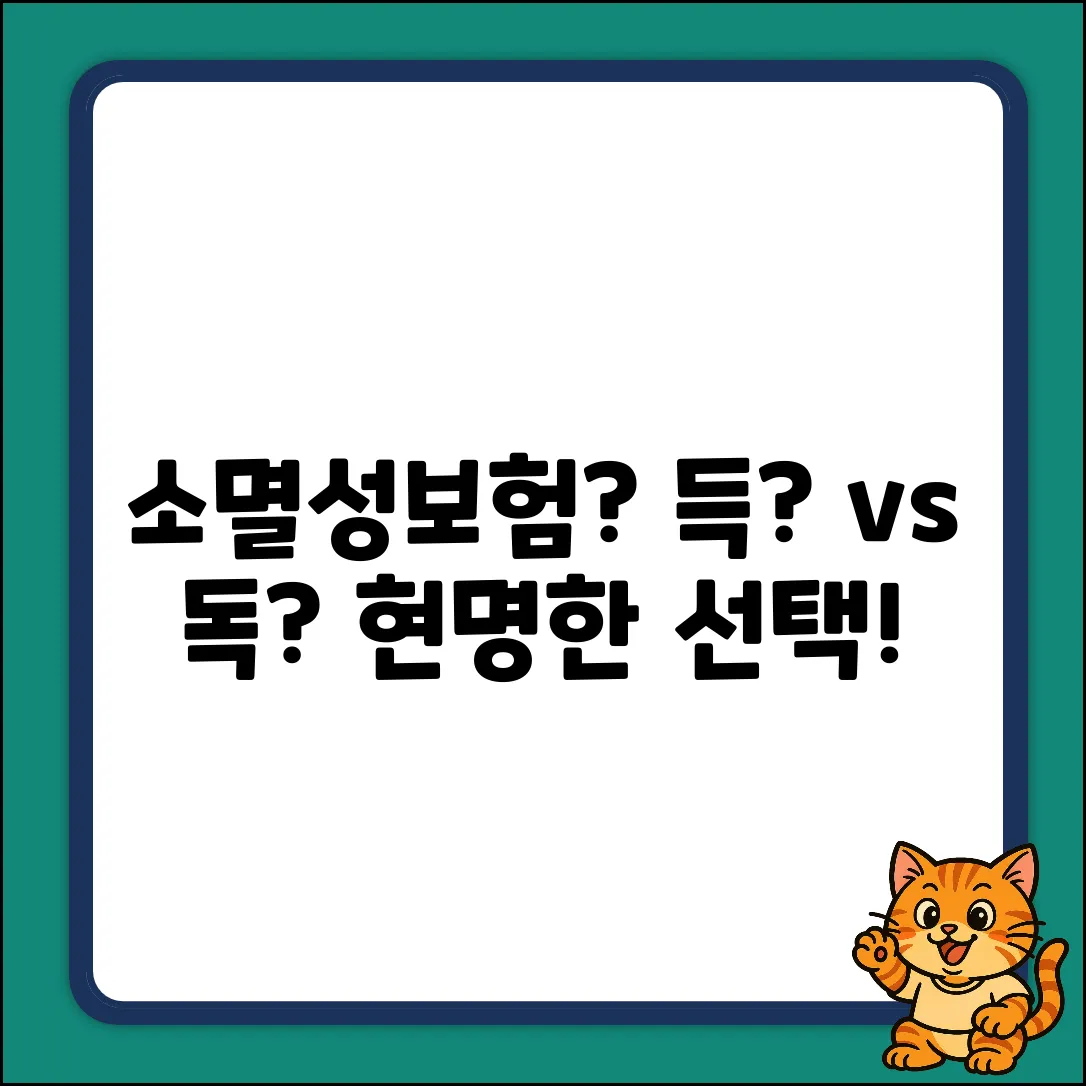 소멸성보험, 현명한 선택일까요?